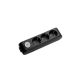 Колодка для подовжувача Panasonic X-tendia 3 гнізда black WLTA04302BL-UA (WLTA04302BL-UA)