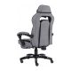 Крісло ігрове GT Racer X-2749-1 Gray/Black Suede (X-2749-1 Fabric Gray/Black Suede)