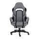 Крісло ігрове GT Racer X-2749-1 Gray/Black Suede (X-2749-1 Fabric Gray/Black Suede)
