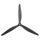 Пропелер для дрона Gemfan 13X10 Glass Fiber Nylon 3 Blade 1CW/1CCW- Black (X1310-B)