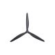 Пропелер для дрона Gemfan 13X10 Glass Fiber Nylon 3 Blade 1CW/1CCW- Black (X1310-B)
