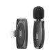 Мікрофон XO MKF08B з придушенням шуму lightning Black (XO MKF08B-IP)