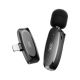 Мікрофон XO MKF08B з придушенням шуму lightning Black (XO MKF08B-IP)