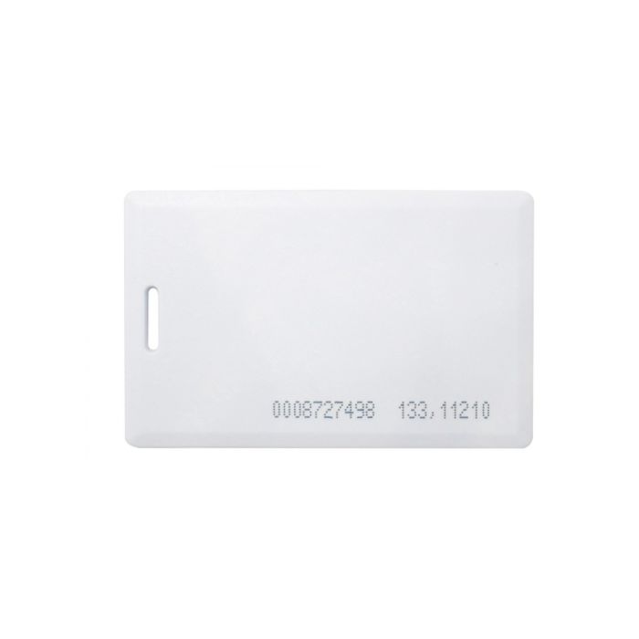 Безконтактна картка EM-Marine 1.8мм white, чип TK4100 с номером (1.8мм white, чіп TK4100 з номером)