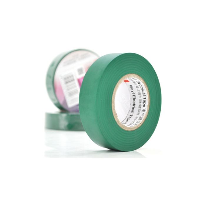 Ізоляційна стрічка 3M 0.15мм x 18мм x 20м Green, от -10°С до +80°С (0,15мм*18мм*20м_G)