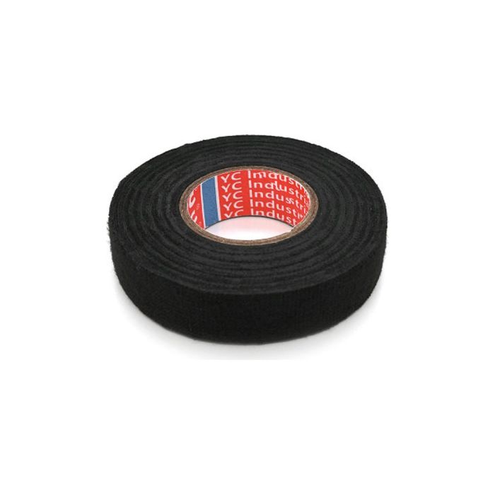 Ізоляційна стрічка Voltronic тканинна YC 51618 0,17мм*19 мм*10м Black, - 40°С - +125°С (0,17мм*19мм*10м)