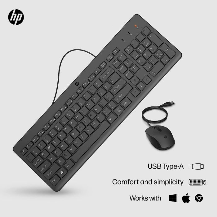 Комплект HP 150 USB Black (240J7AA)