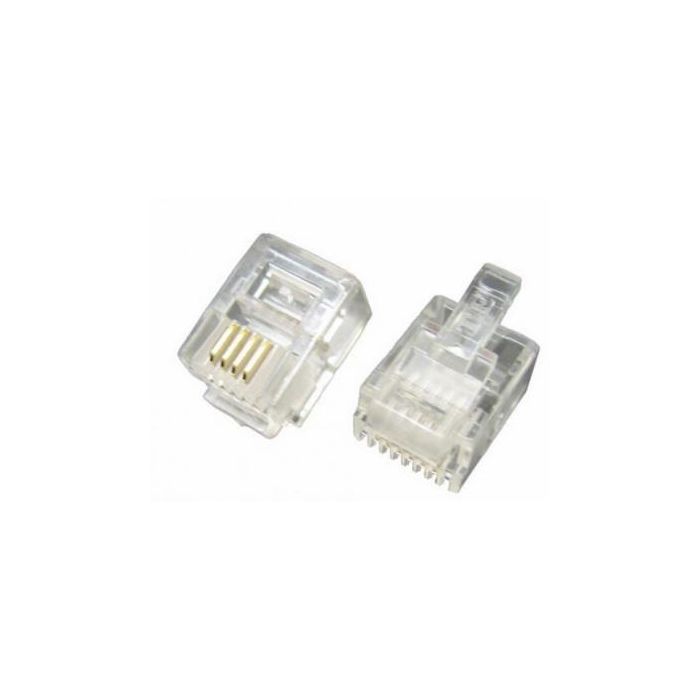 Конектор RJ12 6P4C 100 шт Ritar (2775)