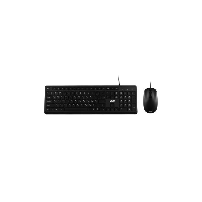 Комплект 2E MK405 USB UA Black (2E-MK405UBK_UA)