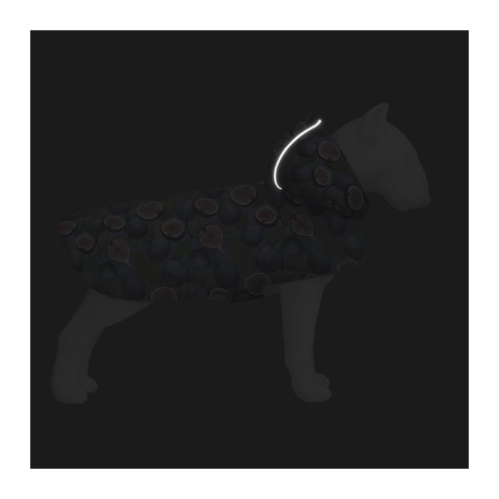 Дощовик для тварин WAUDOG Clothes Накидка з капюшоном Інжир M (357-4053)