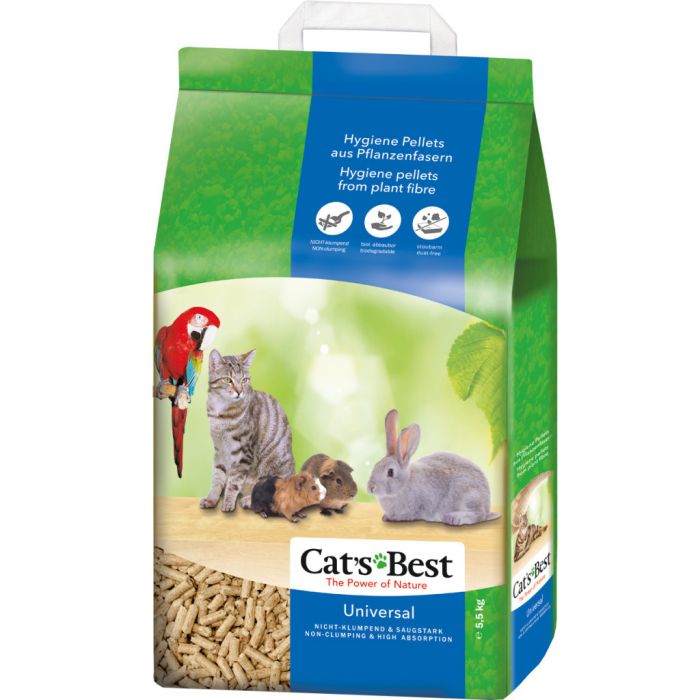 Наповнювач для туалету Cats Best Universal Деревний 5.5 кг (10 л) (4002973000465)