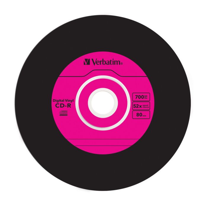 Диск CD Verbatim CD-R 700Mb 52x Slim case Vinyl AZO (43426)