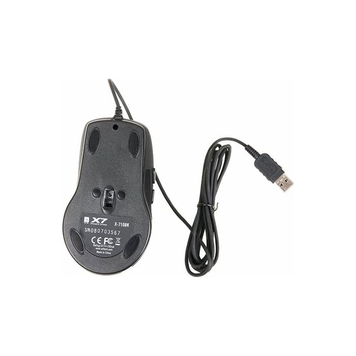 Мишка A4Tech X-710BK black (4711421757874)