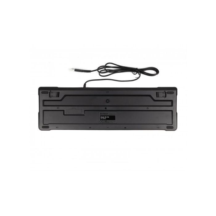 Клавіатура A4Tech KR-750-BLACK-US (4711421805827)