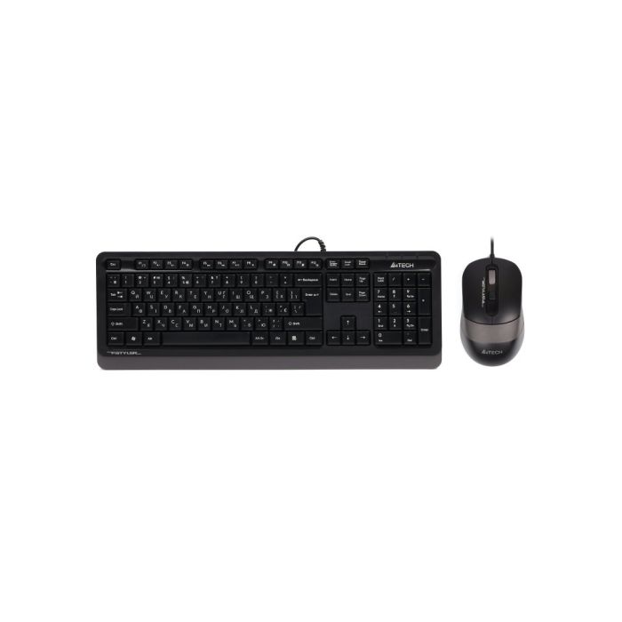 Комплект A4Tech F1010 Grey (4711421943239)