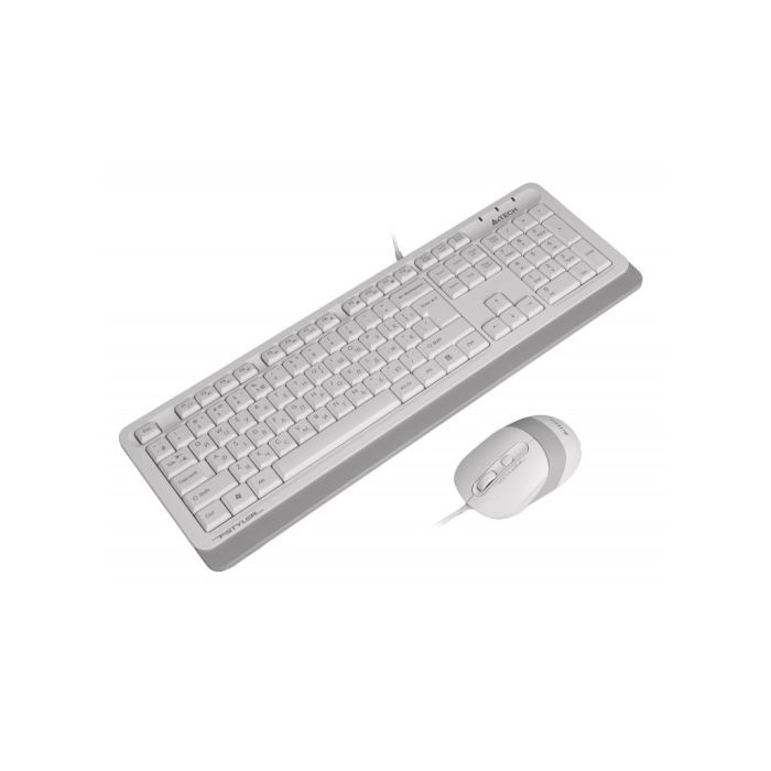 Комплект A4Tech F1010 White (4711421943307)