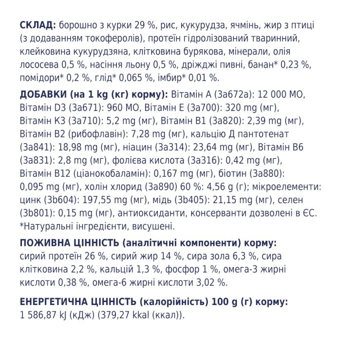 Сухий корм для собак Club 4 Paws Преміум. Для малих порід 2 кг (4820083909535)