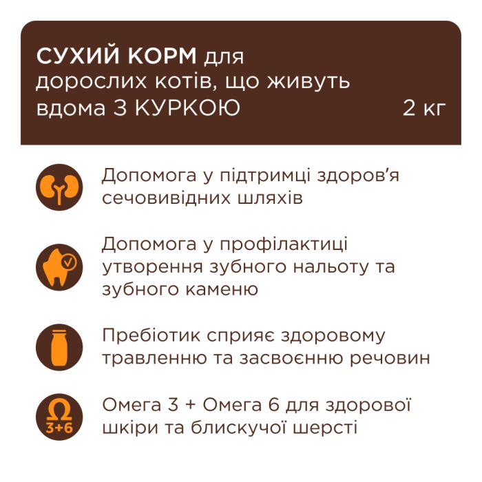 Сухий корм для кішок Club 4 Paws Premium що мешкають у приміщенні 