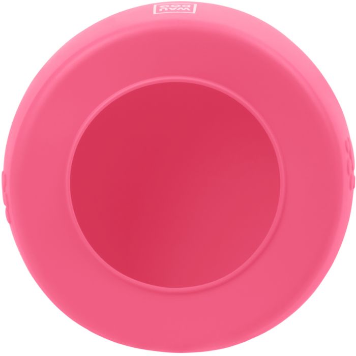 Посуд для собак WAUDOG Silicone Миска-непроливайка 1 л рожева (50797)