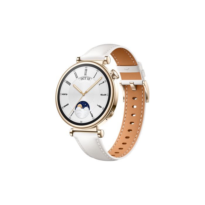 Смарт-годинник Huawei WATCH GT 4 41mm Classic White Leather (55020BJB)