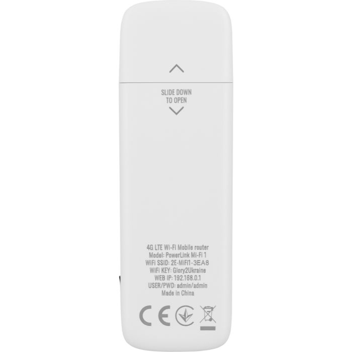 Мобільний Wi-Fi роутер 2E PowerLink MiFi-1 2024 (694743655322)