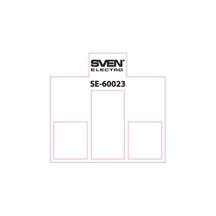 Розетка Sven SE-60023 white (7100005)