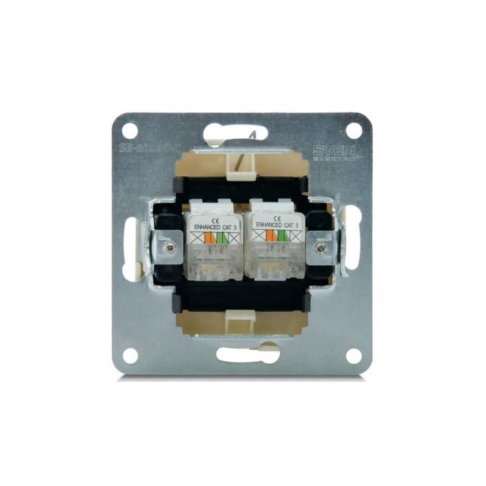 Телефонна розетка Sven SE-60034 white (7100015)