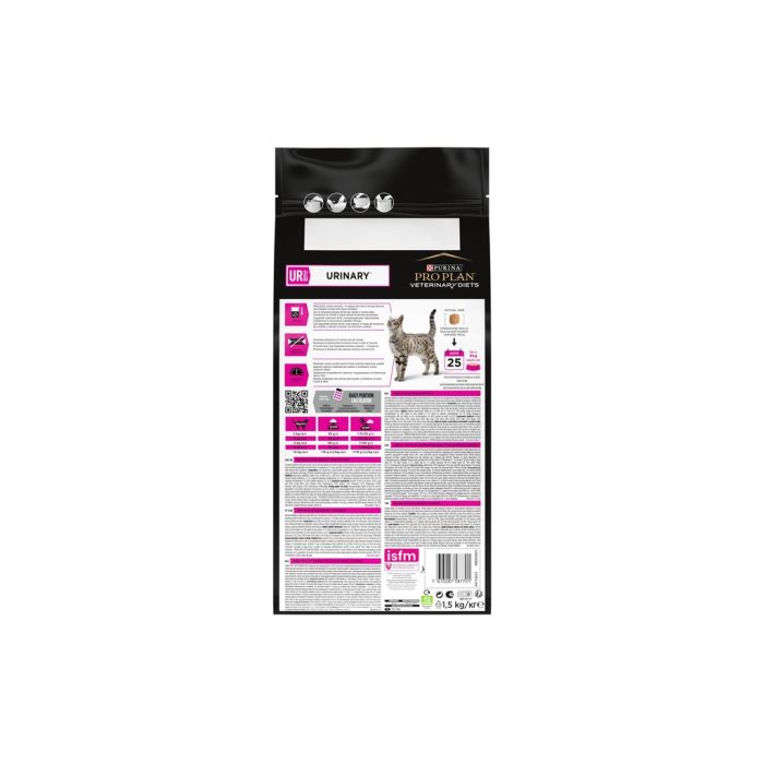 Сухий корм для кішок Purina Pro Plan Veterinary Diets UR Urinary при сечокам'яній хворобі 1.5 кг (7613035160552)