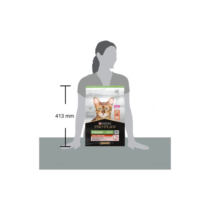 Сухий корм для кішок Purina Pro Plan Sterilised з лососем 3 кг (7613036517454)