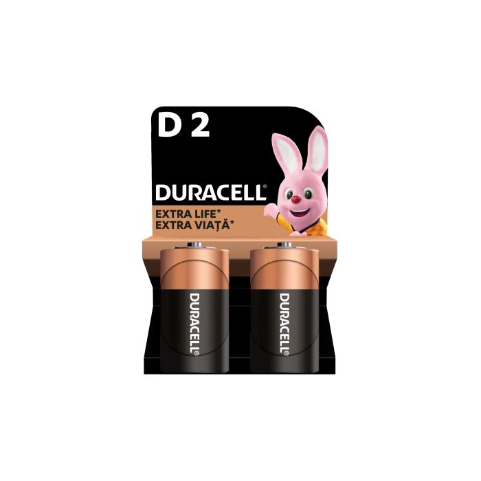 Батарейка Duracell D LR20 лужна 2шт. в упаковці (81545439/5005987/5014435)