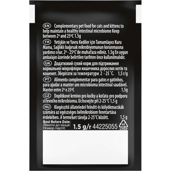 Пробіотична добавка для тварин Purina Pro Plan FortiFlora Plus Для котів і кошенят для підтримки нормальної мікрофлори кишківника 30 x 1.5 г (8445290507495)