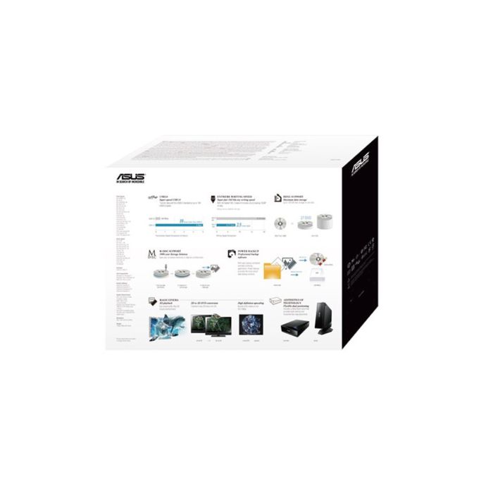 Оптичний привід Blu-Ray ASUS BW-16D1H-U PRO/BLK/G/AS (90DD01L0-M69000)