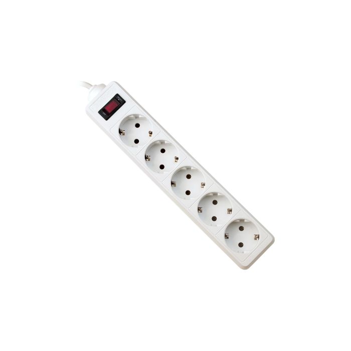 Мережевий фільтр живлення Defender ES 1.8m 5 роз. white (99481)