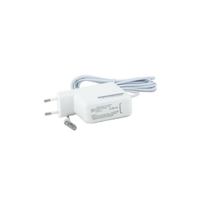 Блок живлення до ноутбуку PowerPlant APPLE 220V, 45W: 14.85V 3.05A (MagSafe 2) (AP45KMAG2)