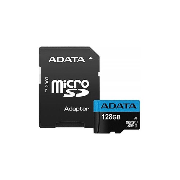 Карта пам'яті ADATA 128GB microSD class 10 UHS-I A1 Premier (AUSDX128GUICL10A1-RA1)