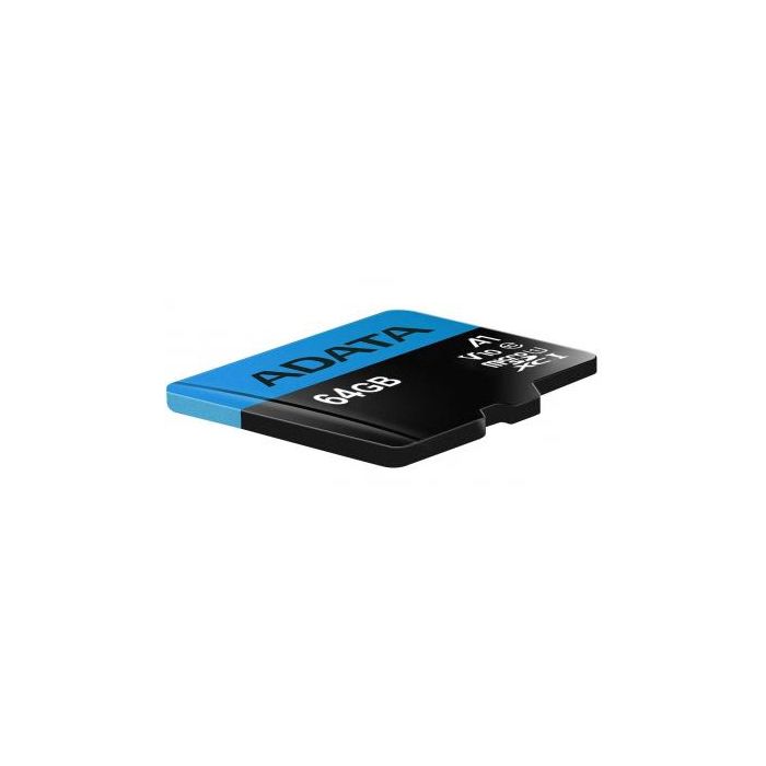 Карта пам'яті ADATA 64GB microSD class 10 UHS-I A1 Premier (AUSDX64GUICL10A1-RA1)