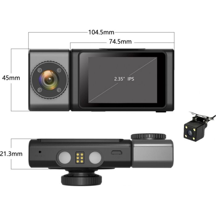 Відеореєстратор Aspiring Alibi 9 GPS, 3 Cameras, Speedcam (Aspiring Alibi 9 GPS, 3 Cameras, Speedcam)