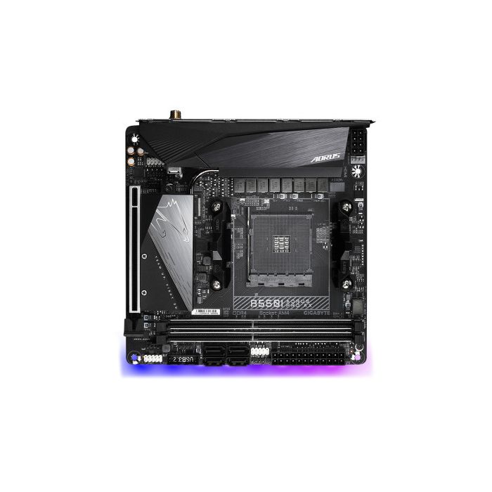 Материнська плата GIGABYTE B550I AORUS PRO AX