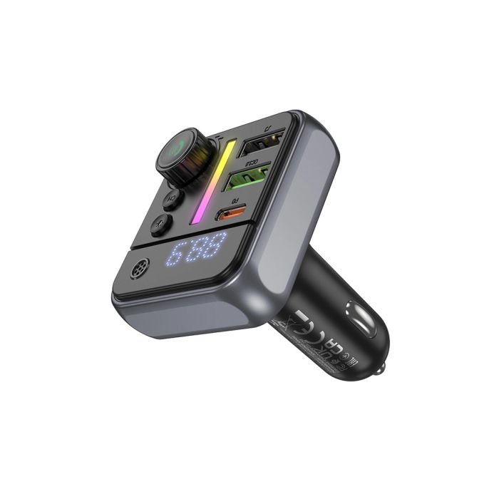 FM модулятор BOROFONE BC50, Black, Box