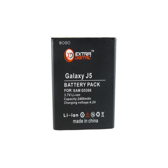 Акумуляторна батарея Extradigital Samsung Galaxy J5 J500H/DS (2400 mAh) (BMS6408)