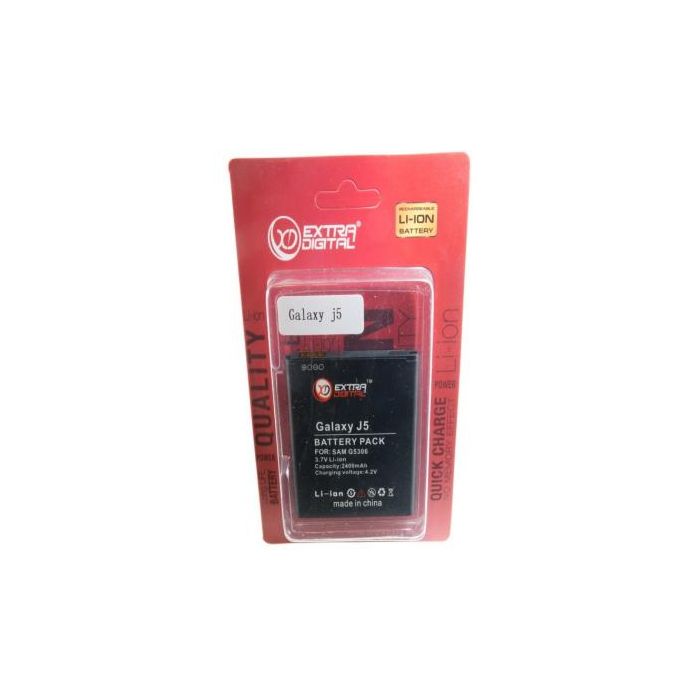 Акумуляторна батарея Extradigital Samsung Galaxy J5 J500H/DS (2400 mAh) (BMS6408)