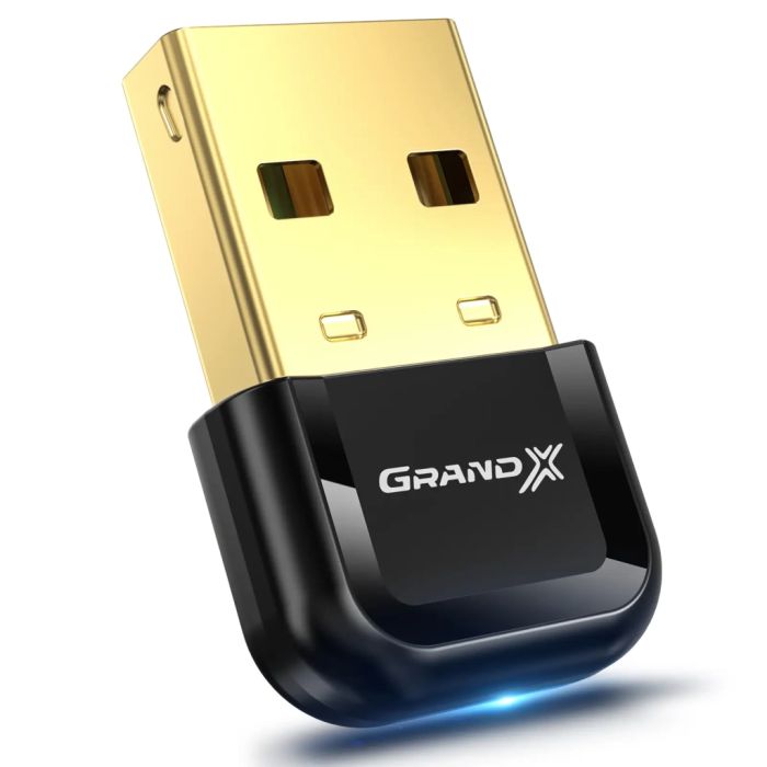 Bluetooth-адаптер Grand-X Bluetooth 5.3 20m, 5 devices, 3Mb BT53G (BT53G)
