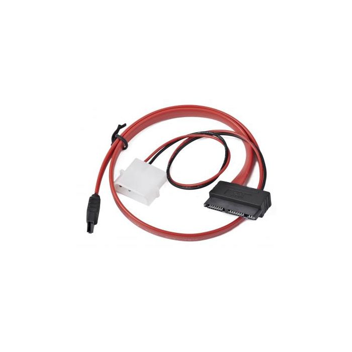 Кабель для передачі даних Molex+SATA to MicroSATA 0.25m Cablexpert (CC-MSATA-001)