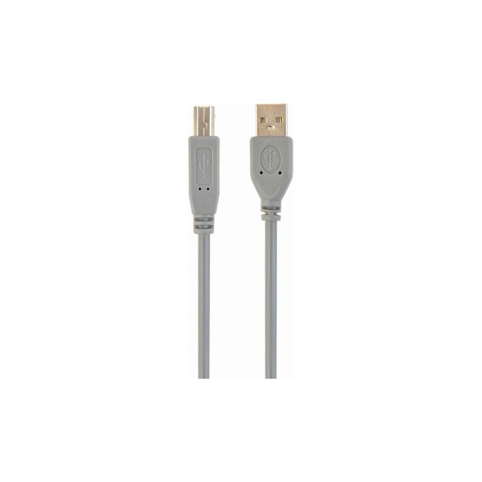 Кабель для принтера USB 2.0 AM/BM 1.8m Cablexpert (CCP-USB2-AMBM-6G Grey)