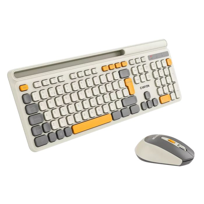 Комплект Canyon HSET-W5 Wireless UA Beige (CNS-HSETW5BG)