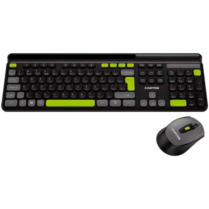 Комплект Canyon HSET-W5 Wireless UA Black (CNS-HSETW5BK)