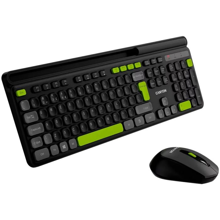 Комплект Canyon HSET-W5 Wireless UA Black (CNS-HSETW5BK)