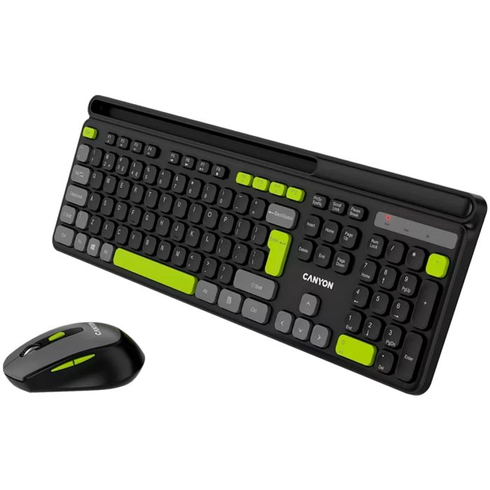 Комплект Canyon HSET-W5 Wireless UA Black (CNS-HSETW5BK)