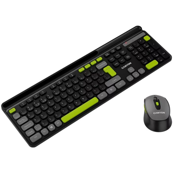 Комплект Canyon HSET-W5 Wireless UA Black (CNS-HSETW5BK)