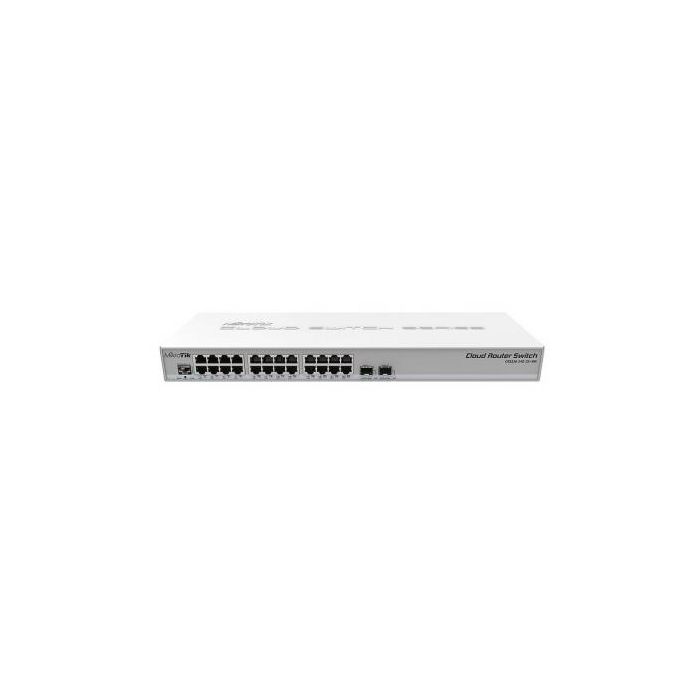 Комутатор мережевий Mikrotik CRS326-24G-2S+RM